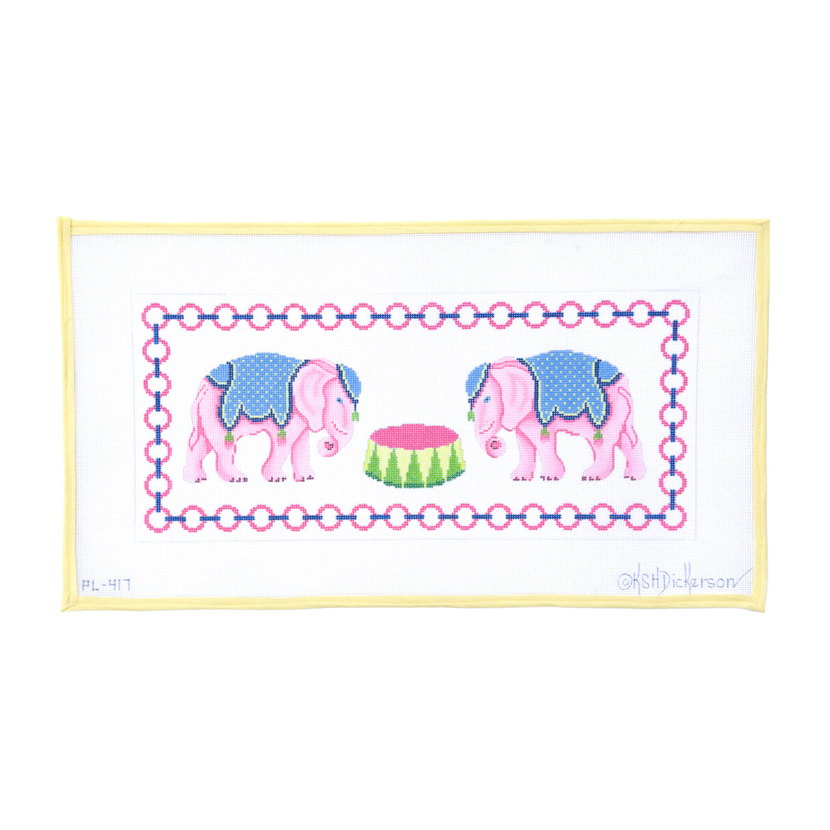 Pink Circus Elephants