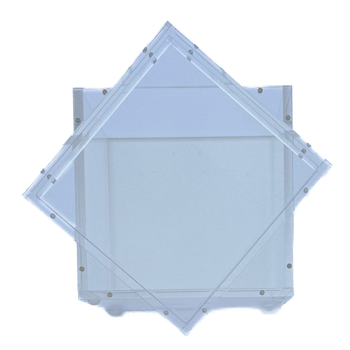 Self Finishing Acrylic Box - Clear