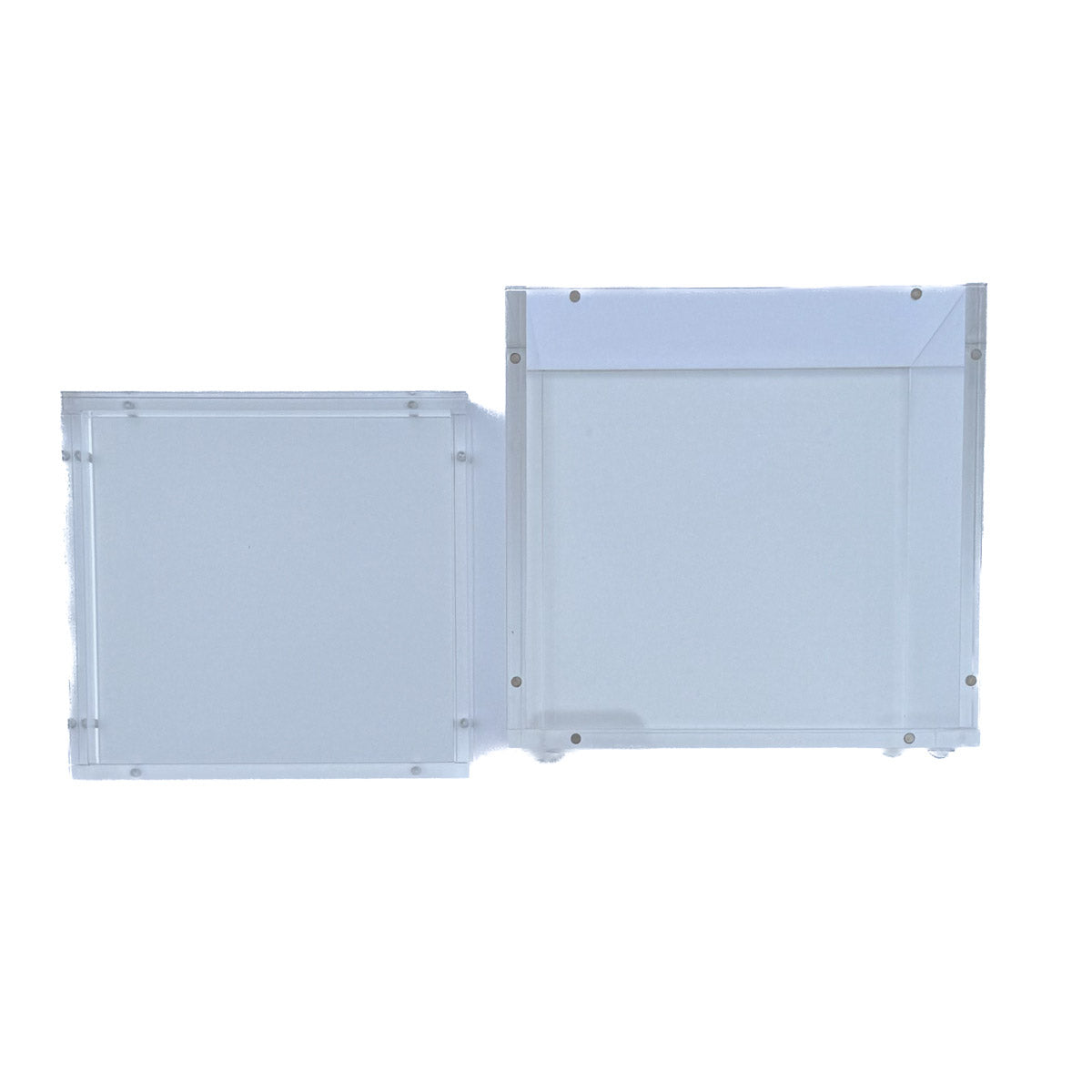 Self Finishing Acrylic Box - Clear