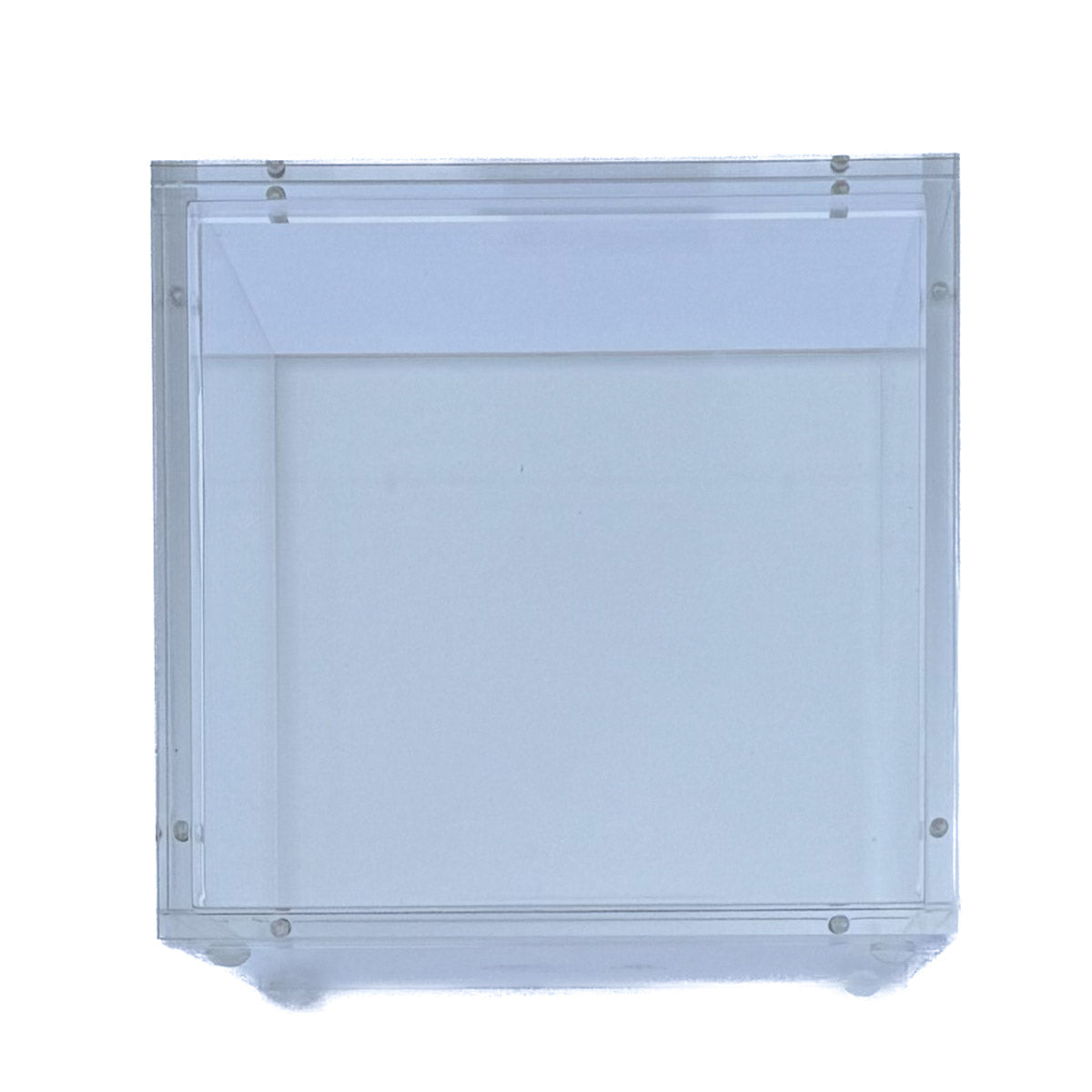 Self Finishing Acrylic Box - Clear
