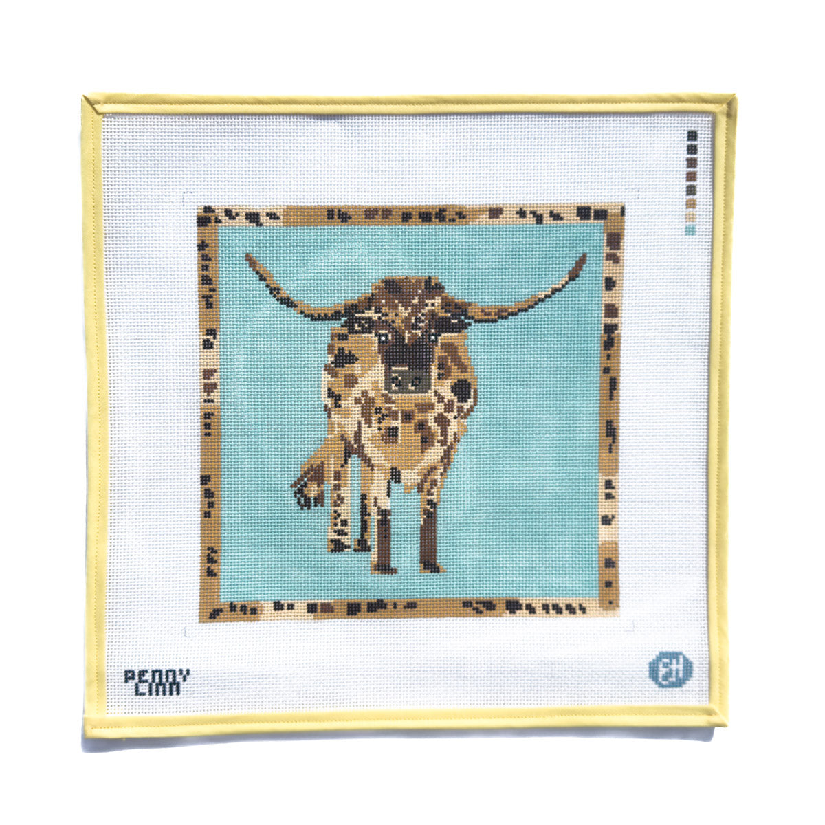Bull Print Canvas