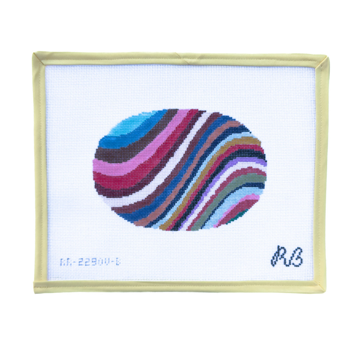 Groovy Waves Oval