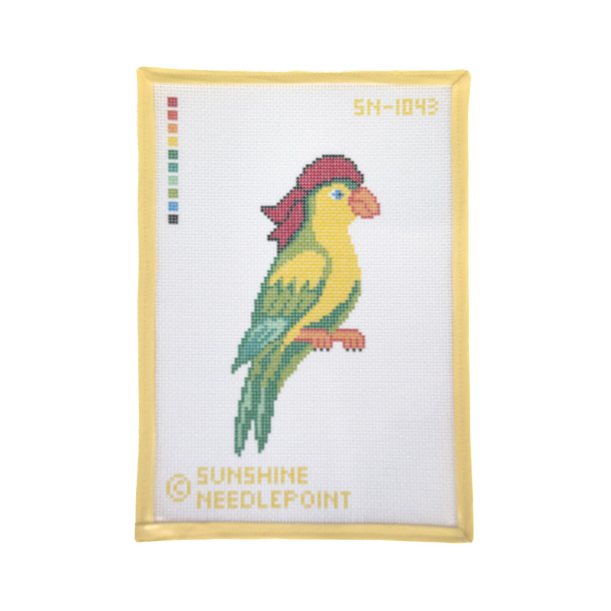 Green Pirate Parrot