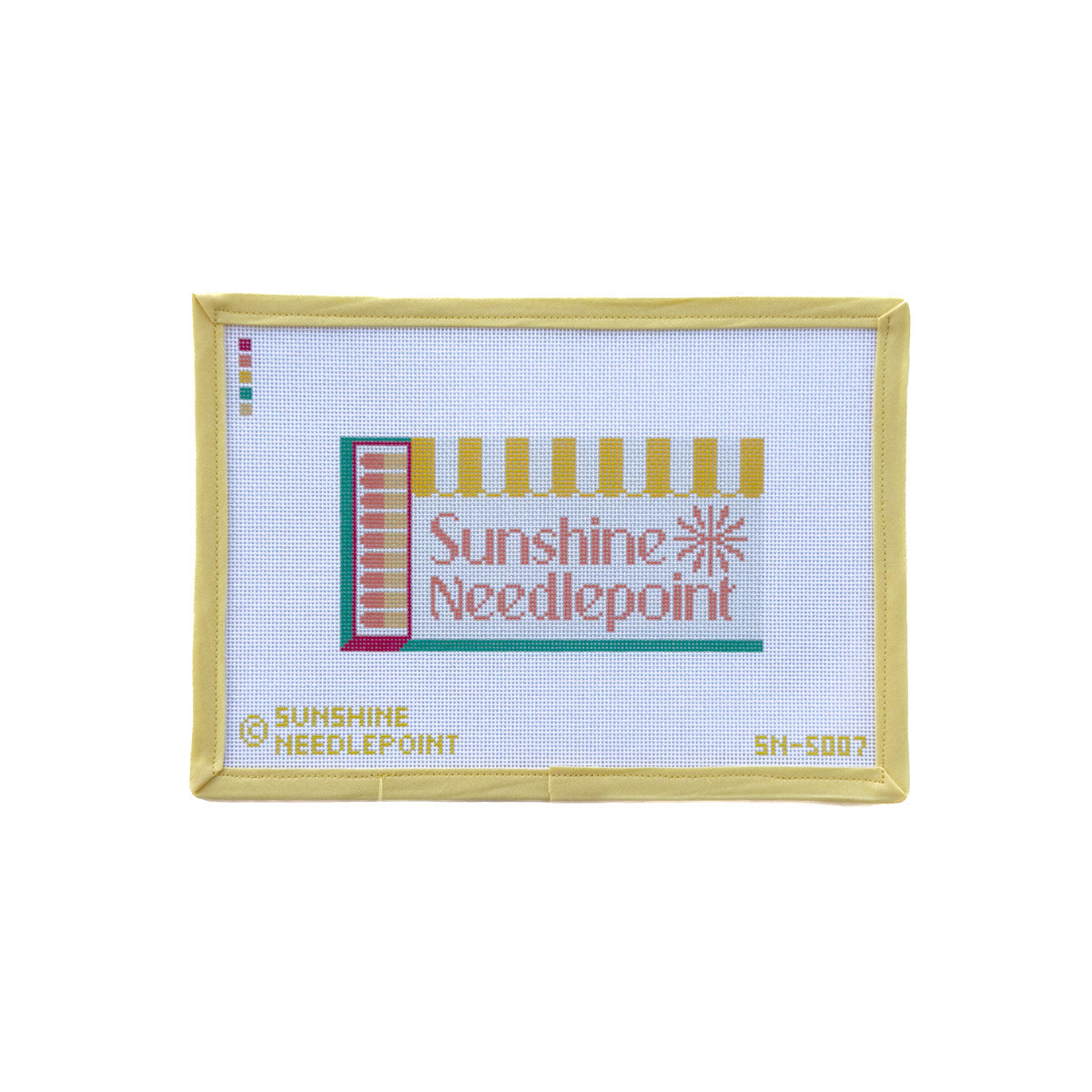Sunshine Needlepoint Matchbox