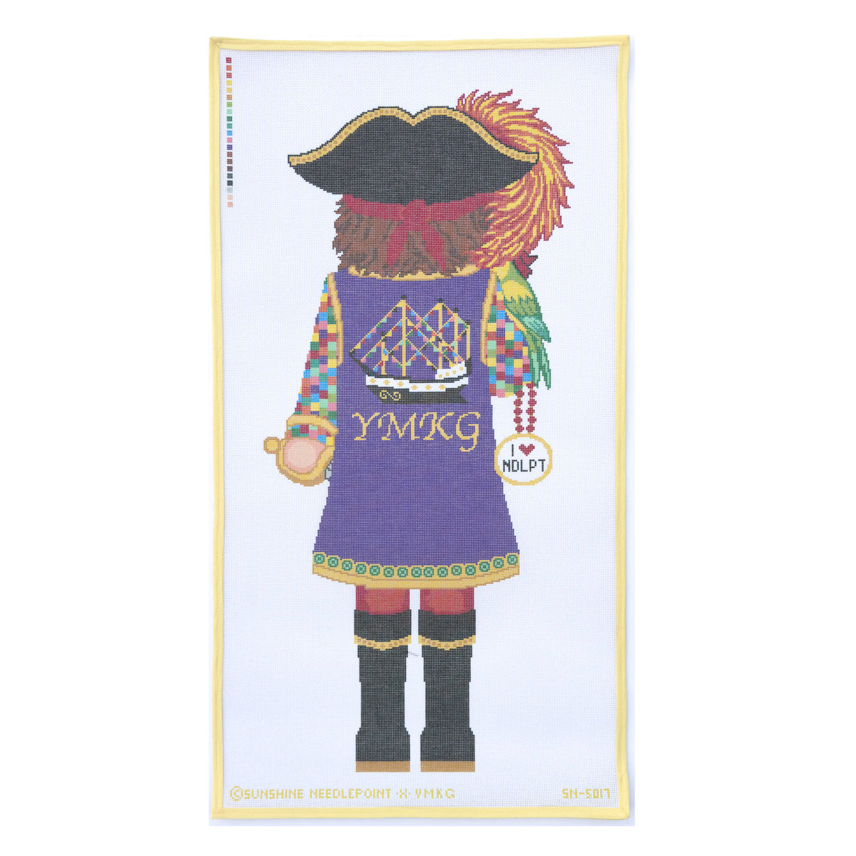 YMKG Pirate Nutcracker Back