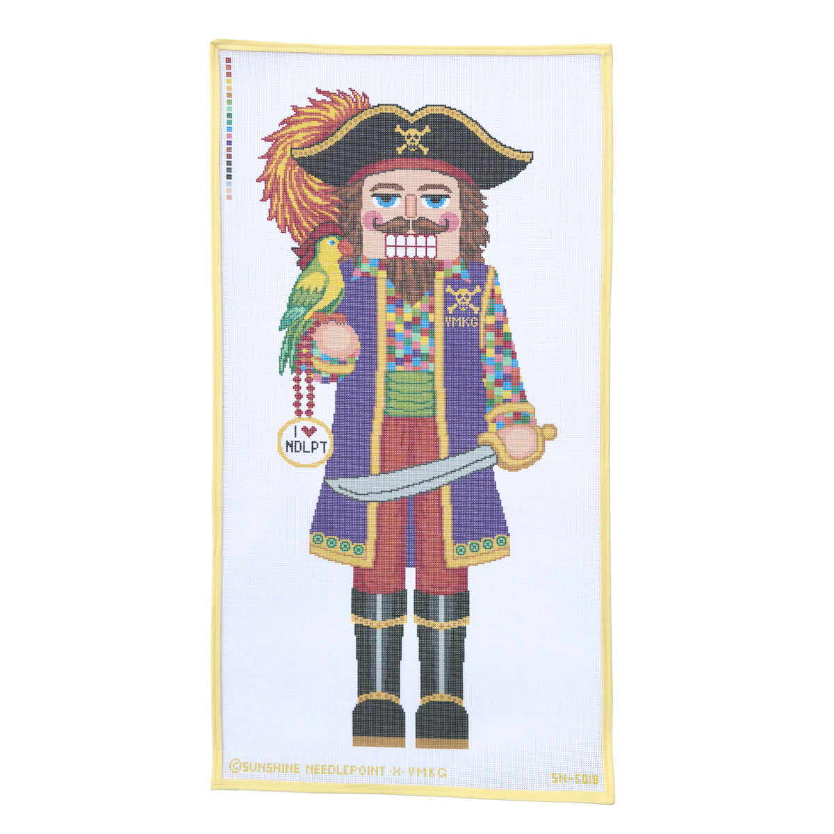 YMKG Pirate Nutcracker Front