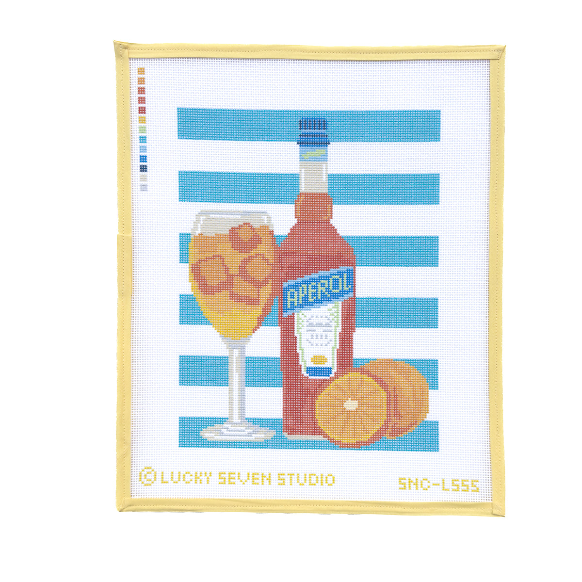 Aperol Spritz Stripes