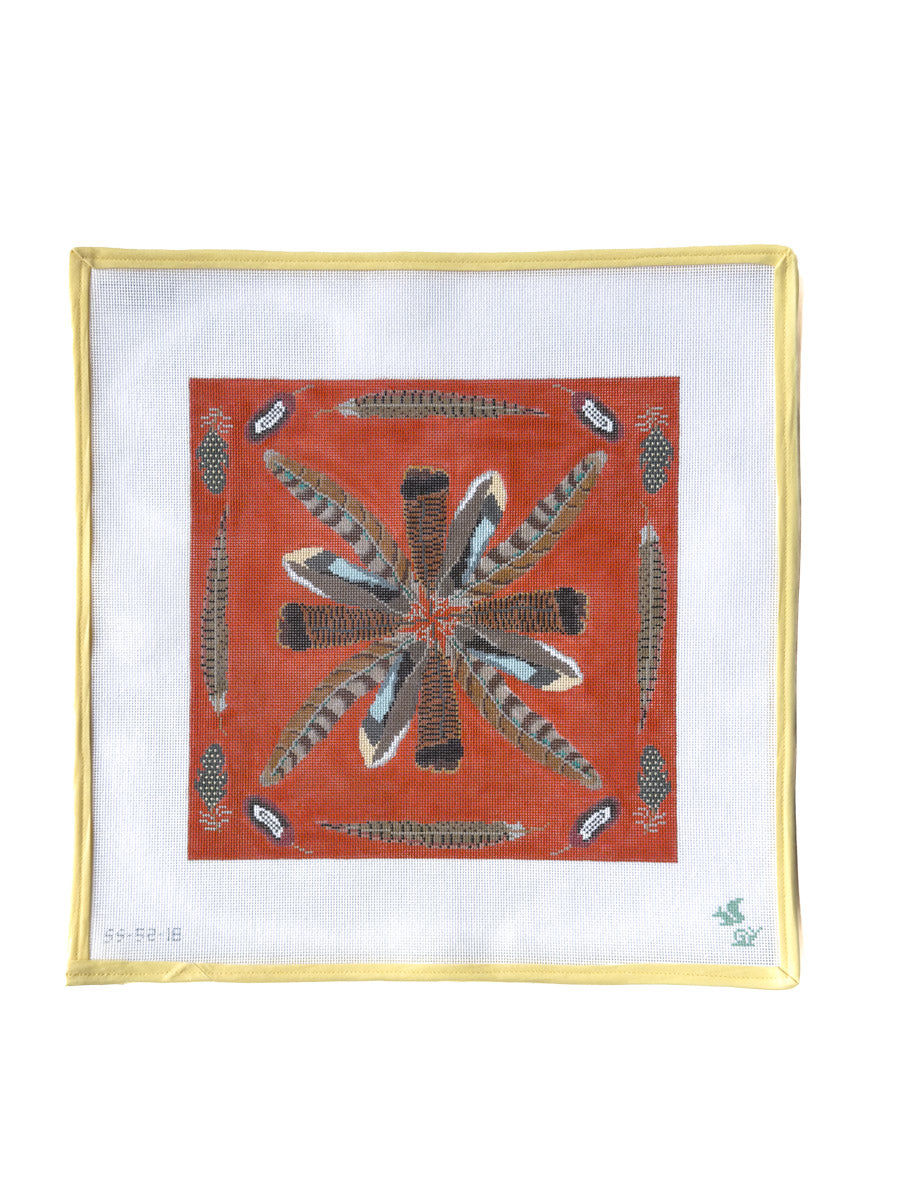 Game Bird Feathers Pillow