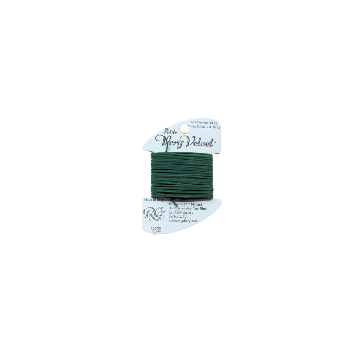 Petite Very Velvet - V638 Dark Sea Green
