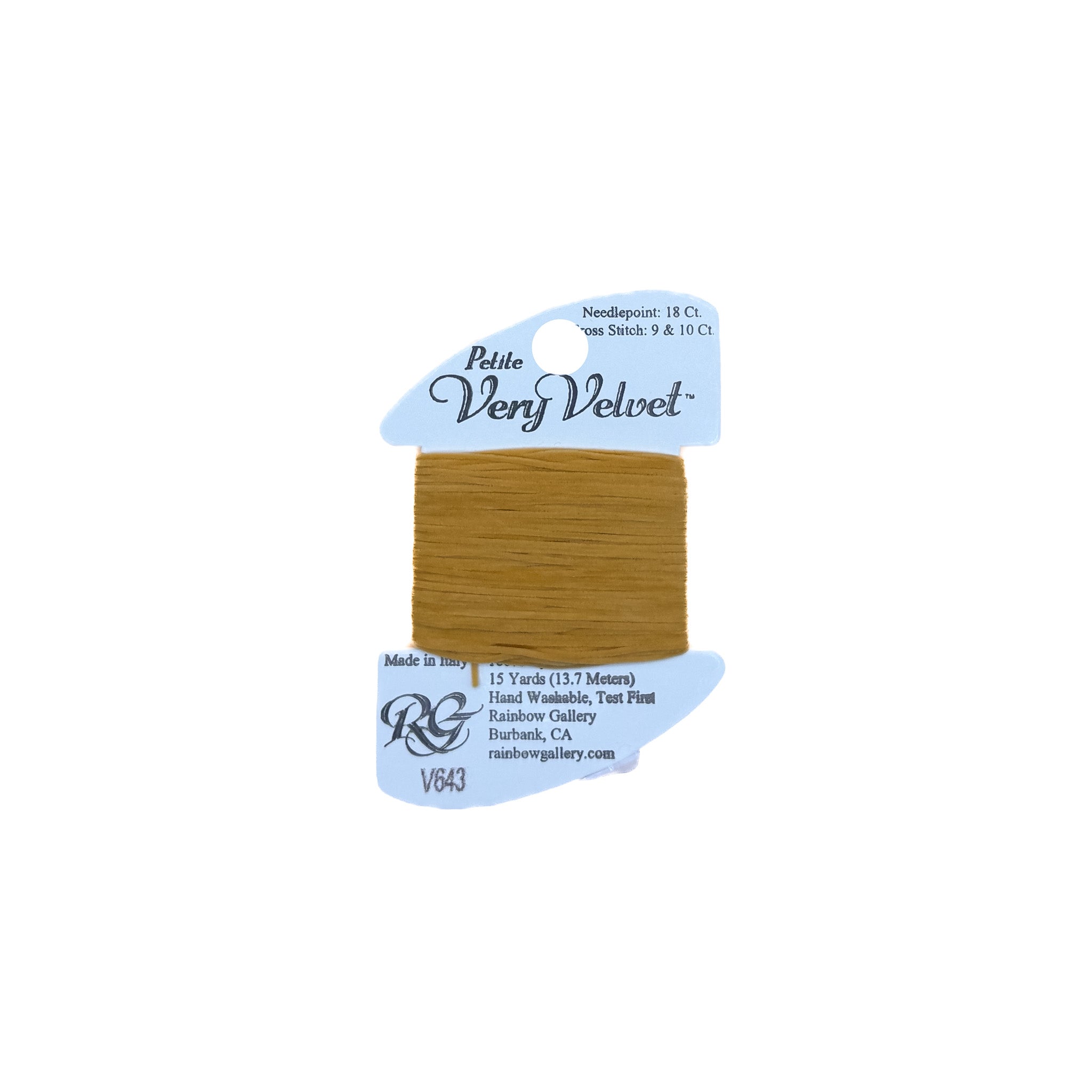 Petite Very Velvet - V643 Pale Golden Brown