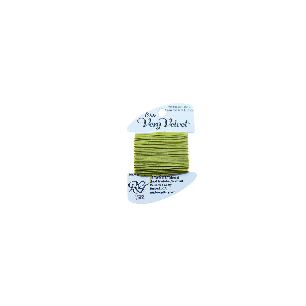 Petite Very Velvet - V668 Lite Olive
