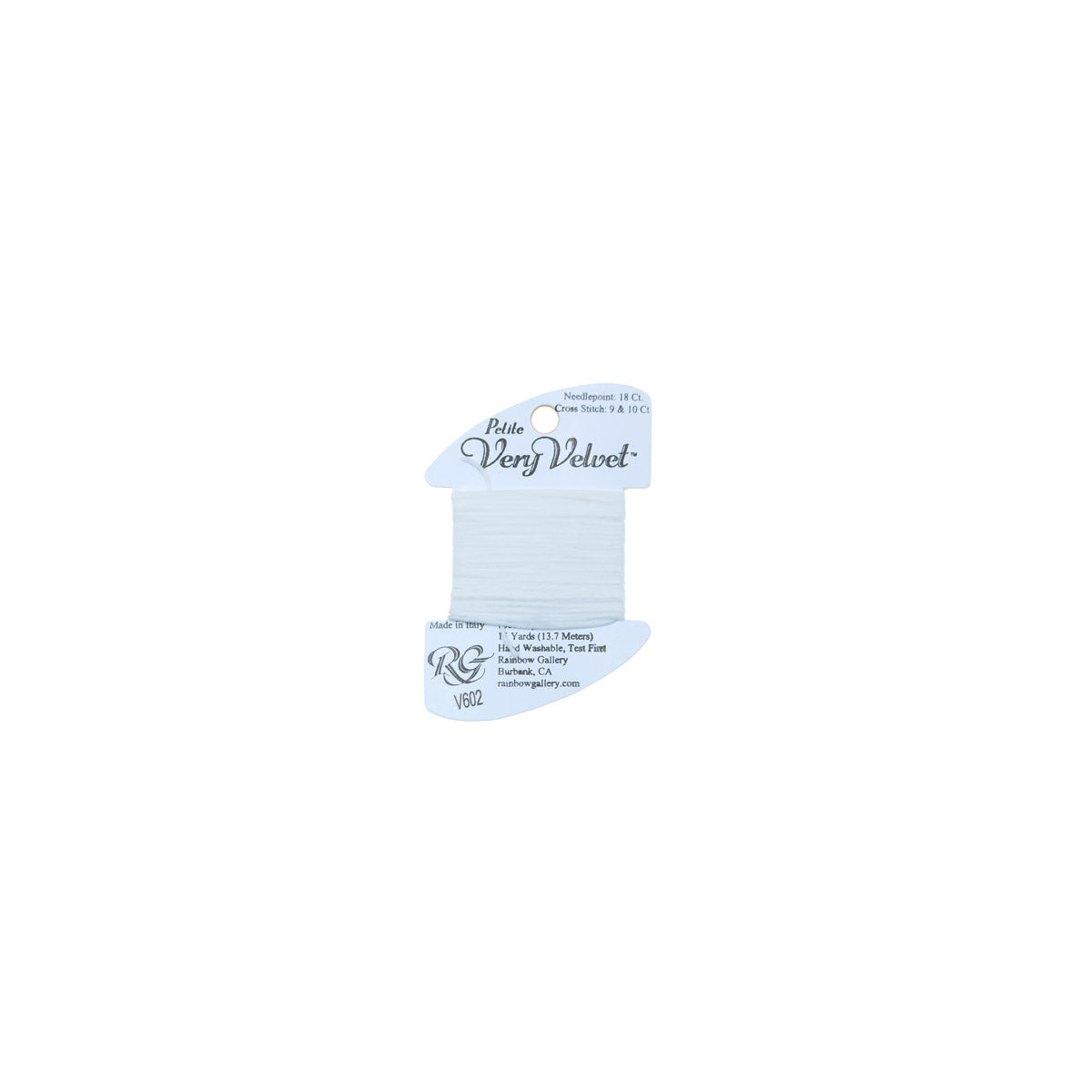 Petite Very Velvet - V602 White