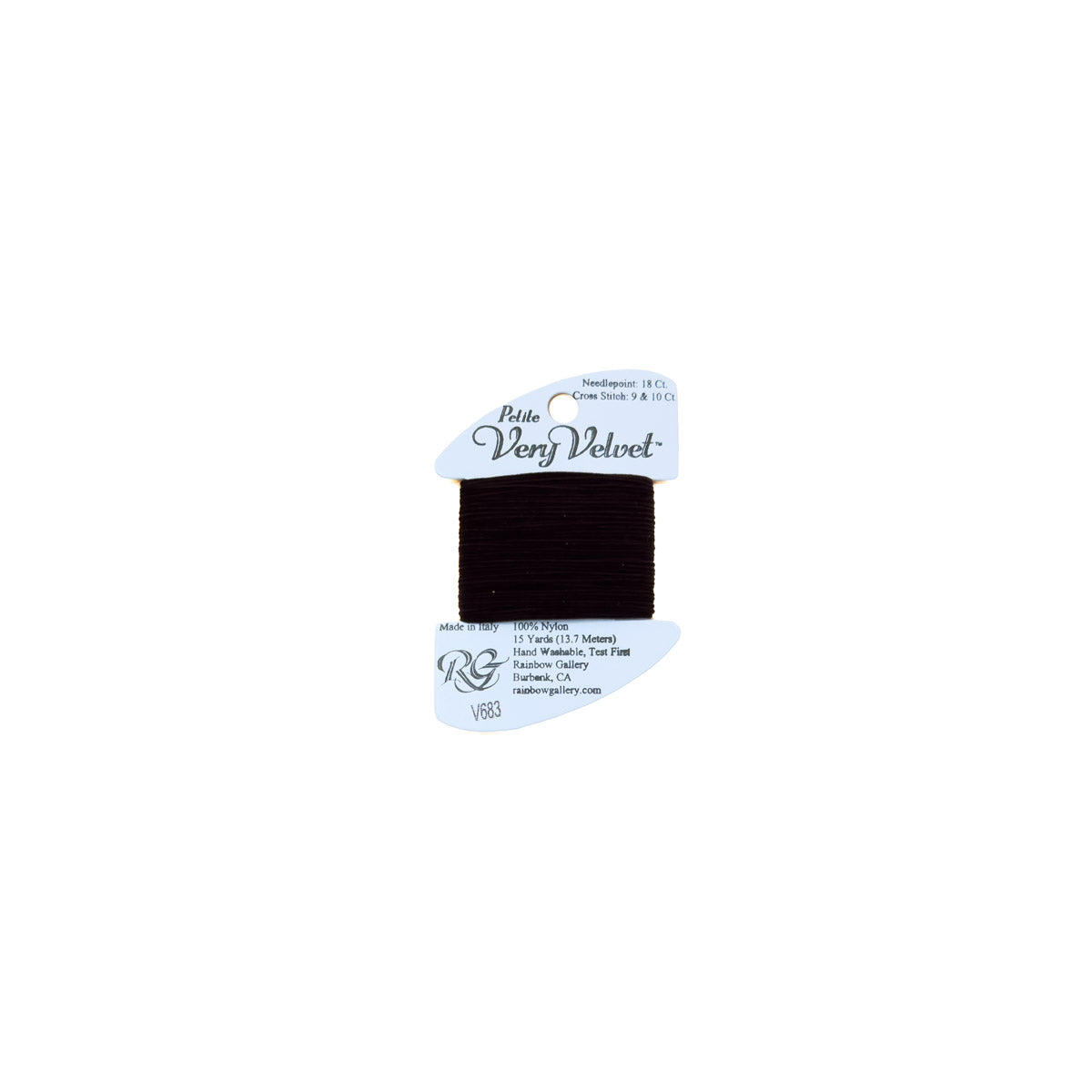 Petite Very Velvet - V683  Dark Chocolate
