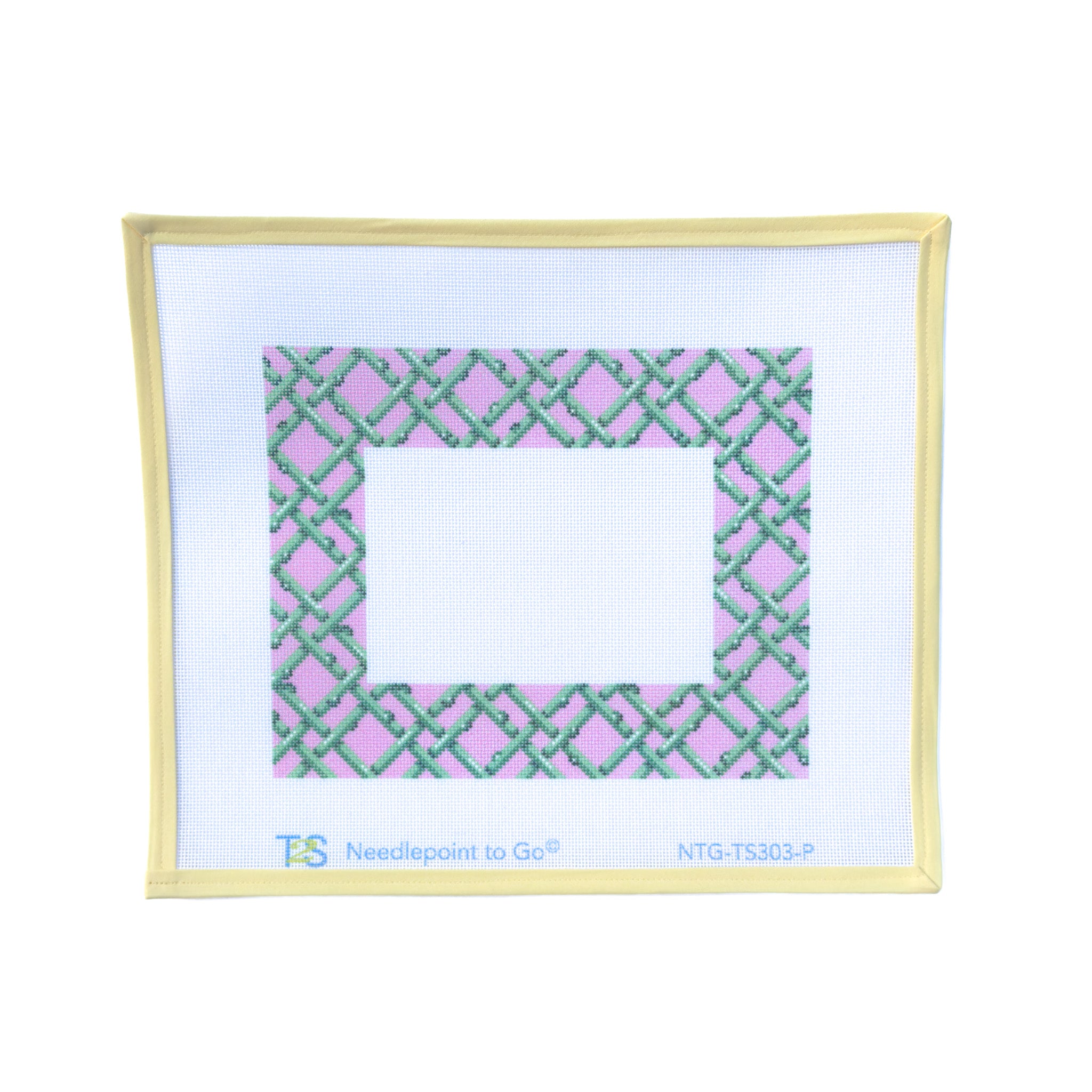 Woven Frame Bamboo/Pink