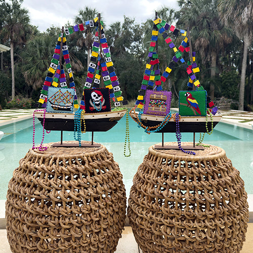 Gasparilla Coasters on pirate ship