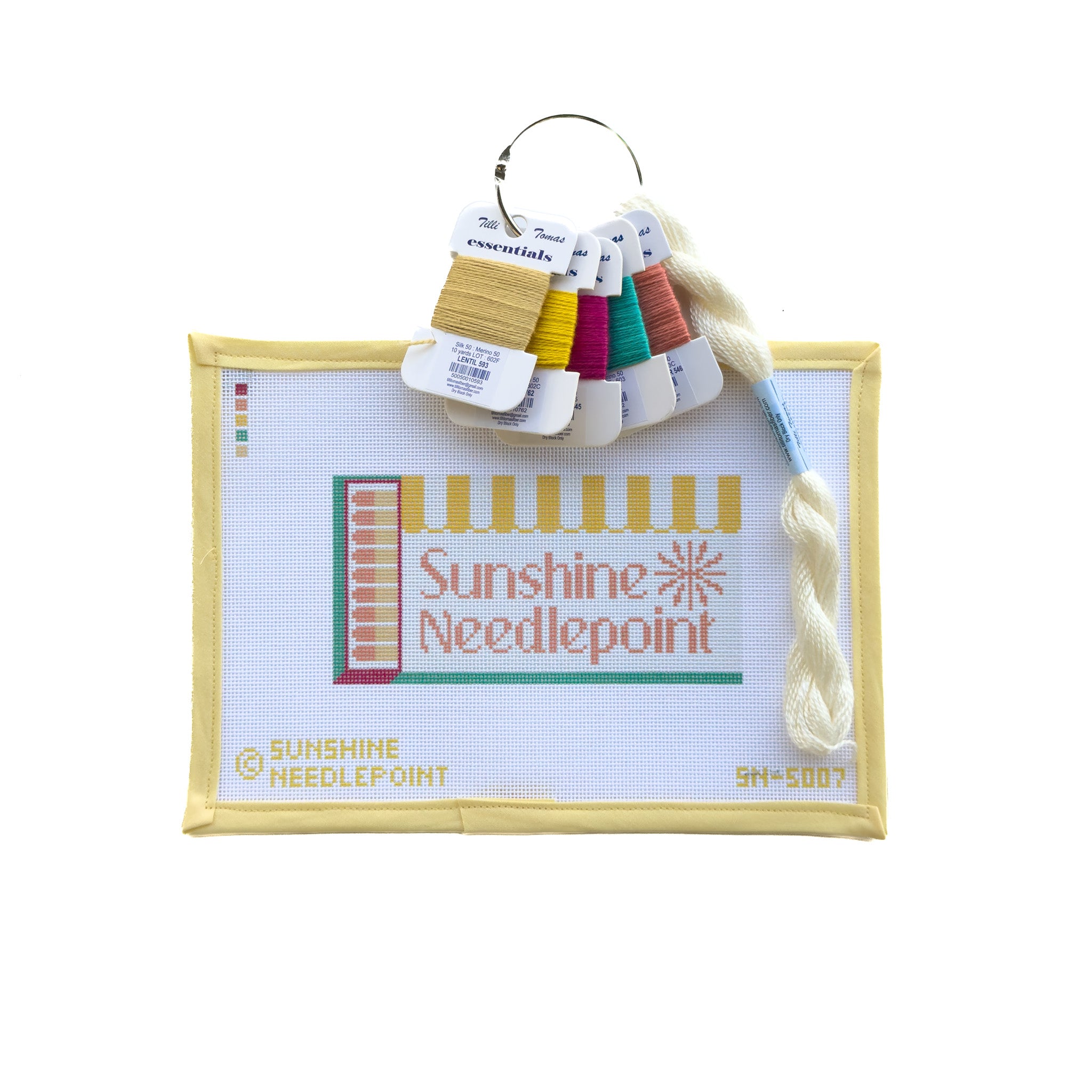Sunshine Needlepoint Matchbox Kit