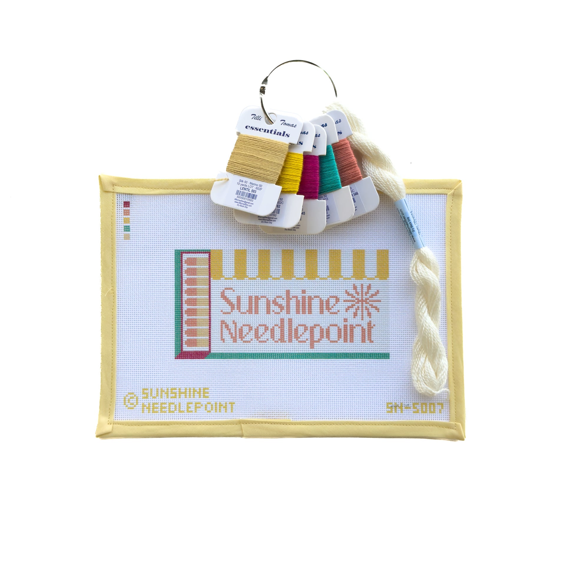 Sunshine Needlepoint Matchbox Kit